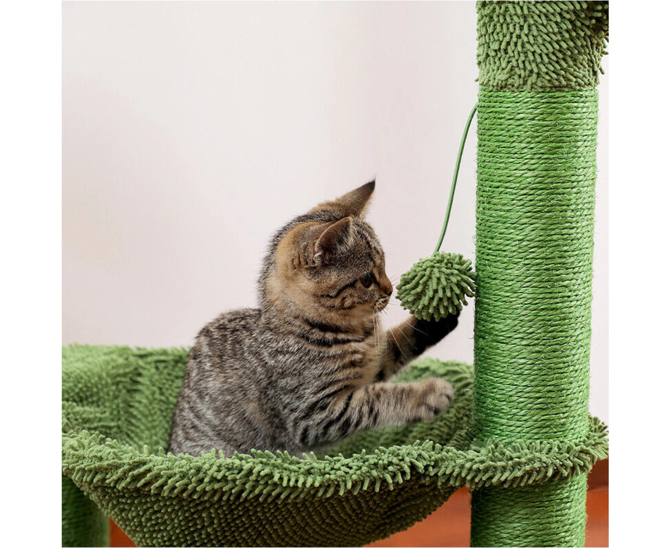 Road Cat Tree Tower Scratching Post Scratcher Wood Condo House Bed Cat Toys 93.5Cm