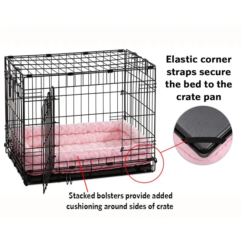 Double Bolster Pet Bed