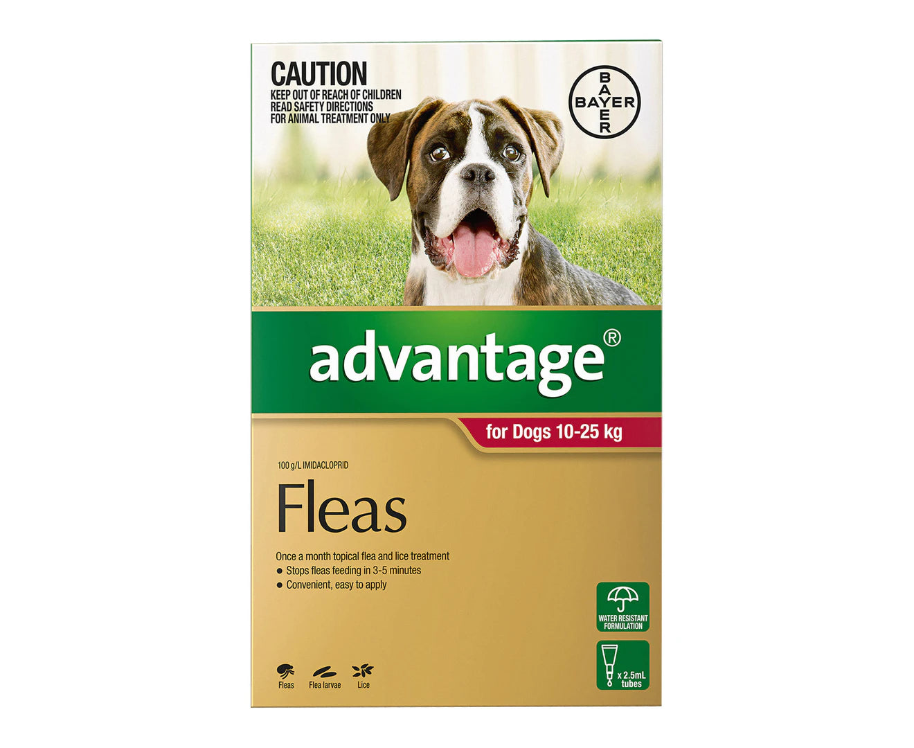 for Large Dogs 10 to 25Kg (Red) 12 Pack